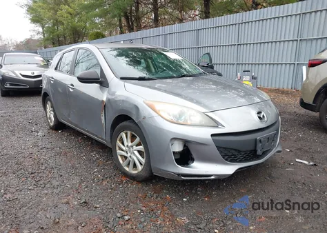 2012 Mazda Mazda3 I Touring из США, поврежденный, VIN JM1BL1L87C1598822
